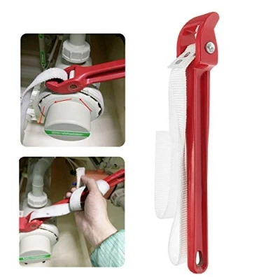 Immagine di Maniglia per filtro dell&#039;olio, lunghezza cinghia 82 cm, manico 30 chiave inglese (82 rosso)
