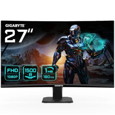 Immagine di Gigabyte GS27FC Monitor da gioco ERP E (A G) 68.6 cm (27 pollici) 16:9 1 ms HDMI ™, DisplayPort, Presa cuffie IPS LCD