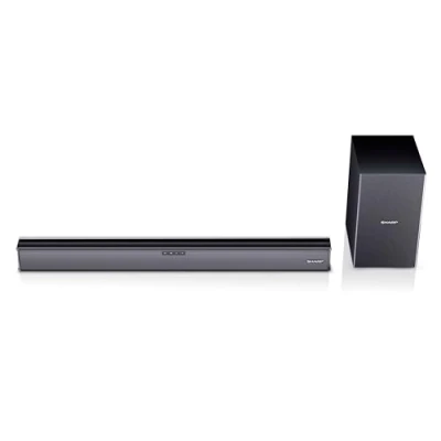 Immagine di Sharp HT SBW182, Soundbar con subwoofer wireless, 160 W e streaming di musica wireless Bluetooth