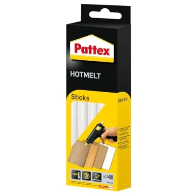 Immagine di Pattex PTK6 Stick colla a caldo 11 mm 200 Trasparente g 10 pz.
