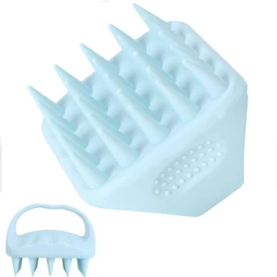 Immagine di AiQInu Massaggiatore Cuoio Capelluto, Spazzola Massaggio Silicone Scalp Massager Per Esfoliazione E Alla Testa