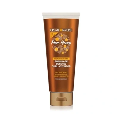 Immagine di Creme of Nature Puro Miele Attivatore Ricci, Senza Solfati, con Cocco, Burro di Karité e miele, per Ricci Morbidi Definiti, Colore Pure Honey, 310 ml