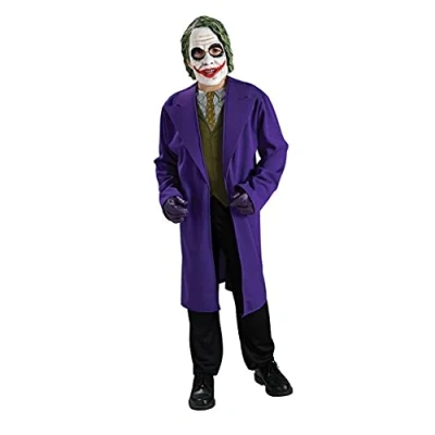 Immagine di Rubie&#039;s — Costume classico ufficiale Joker, bambino, I 883105L, L, da 8 a 10 anni