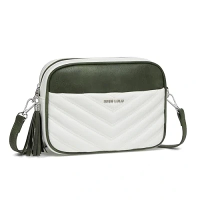 Immagine di Miss Lulu Borsa a Tracolla Donna in PU Pelle, Borsetta Piccola, Crossbody, Con Regolabile
