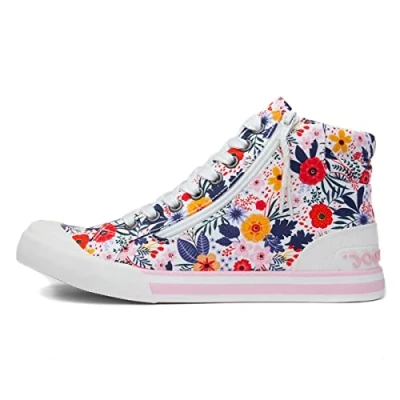 Immagine di Rocket Dog Jazzin Ciao, Scarpe da Ginnastica Donna, Malden Bianco, 38 EU