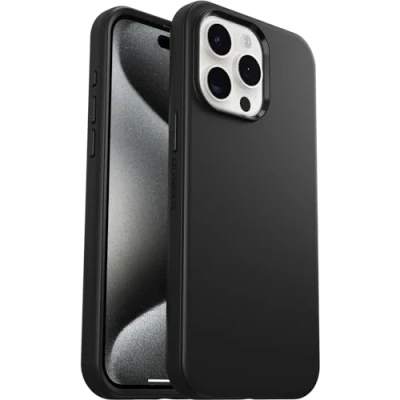 Immagine di Otterbox Symmetry MagSafe PC Back Cover Nero Apple iPhone 15 Pro Max