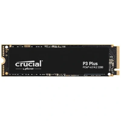 Immagine di Crucial P3 Plus SSD 4TB PCIe Gen4 NVMe M.2 Interno, Fino a 4.800 MB/s, Compatibile con Notebook e PC Desktop, Hard Disk CT4000P3PSSD801