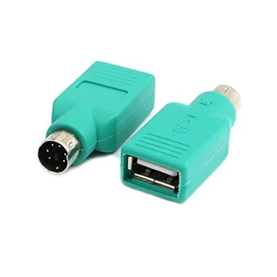 Immagine di Diyeeni Adattatore da PS2 a USB Femmina, PS2, per convertitore Tastiera e Mouse PS 2