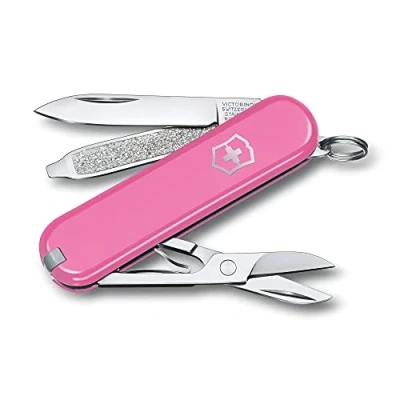Immagine di Victorinox, Classic SD, Coltellino Svizzero, Originale, Multiuso, Campeggio, 7 Funzioni, Lama, piccola, Lima per unghie