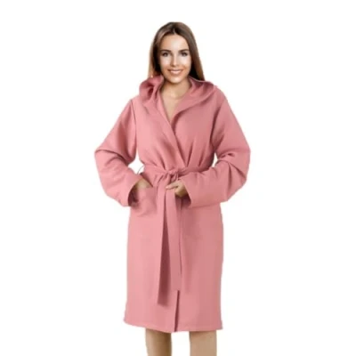 Immagine di Bee Accappatoio con Cappuccio in morbida Microfibra, unisex, pratica custodia pvc (L, CIPRIA)