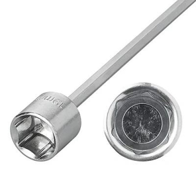 Immagine di ProPlus 360029 Inserto allungante per avvitatore a batteria con dado da 19 mm, lunghezza 44 cm, camper e roulotte