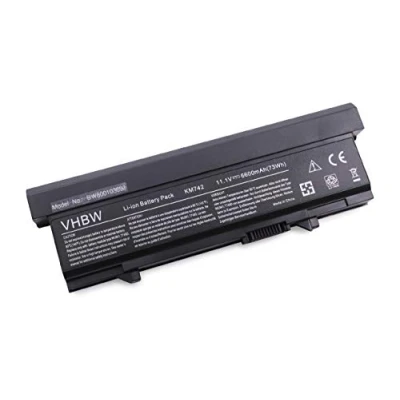 Immagine di vhbw 1x batteria compatibile con Dell Latitude E5500, E5510, E5400, E5410 notebook (6600mAh, 11,1V, Li Ion)