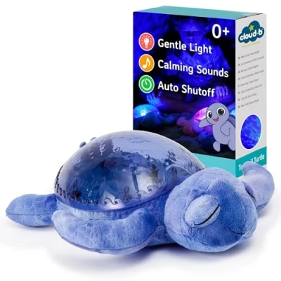 Immagine di Cloud b proiettore di luce oceanica notturna con suoni rilassanti Luminosità regolabile Auto spegnimento Tranquil Turtle Ocean
