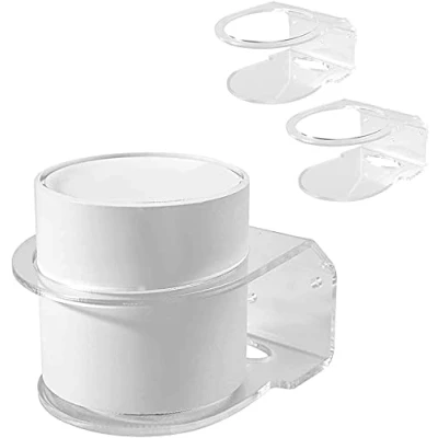 Immagine di HOLACA supporto da parete per TP Link Deco X20 X55 Pro X60 X68 WiFi 6 Mesh (AX1800, AX3000), staffa di in acrilico semplice e robusta (confezione 2)
