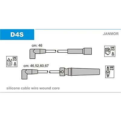 Immagine di JANMOR D4S Kit Cavi Accensione