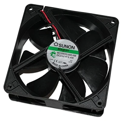 Immagine di Sunon 24 V, 5,5 W, 120 x 38 mm, 197 m3/h, 44 dBA; MEC0382V2 A99