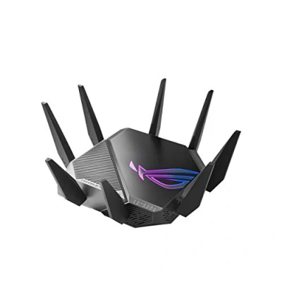 Immagine di ASUS ROG Rapture GT AXE11000 Tri Band WiFi 6E Router Gaming estendibile con Mobile Tethering, alternativa ai 4G 5G, 2.5G WAN/LAN Ethernet, Game Boost, Sicurezza di Rete per Tutti Dispositivi