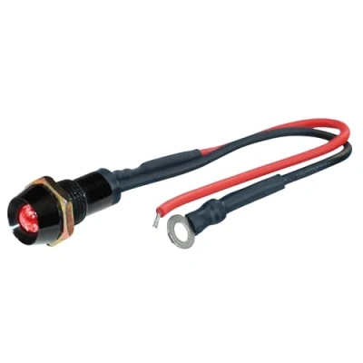 Immagine di FOLIATEC 33154 LED rosso controllo Accensione con riflettore nero