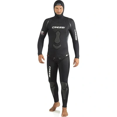 Immagine di Cressi Apnea, Muta Completa Giacca e Pantalone 5mm Uomo, Nero, XXL/6