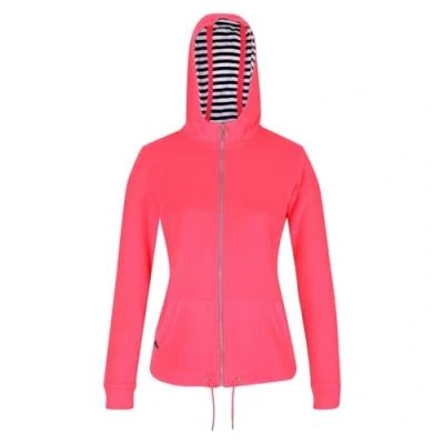 Immagine di Regatta Bayarma Felpa con cappuccio da donna in cotone zip intera. Caratterizzato tessuto Coolweave. Adatto per passeggiate ed escursioni.
