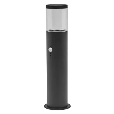Immagine di LEDVANCE ENDURA CLASSIC EBRO SEN lampada da esterno, parete, grigio scuro, 49 cm, acciaio inossidabile, IP44, rilevatore di movimento, alloggiamento in inossidabile