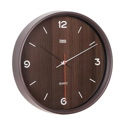 Immagine di Teesa Orologio da parete analogico universale 30 cm TSA0048DB bronzo scuro
