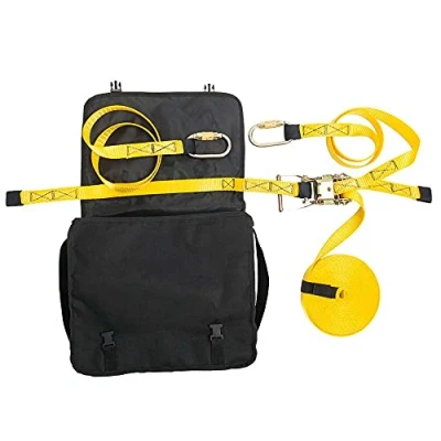 Immagine di Portwest Temporary Orizzontale Lifeline, Colore: Giallo/Nero, Misura: Reg, 20 metri