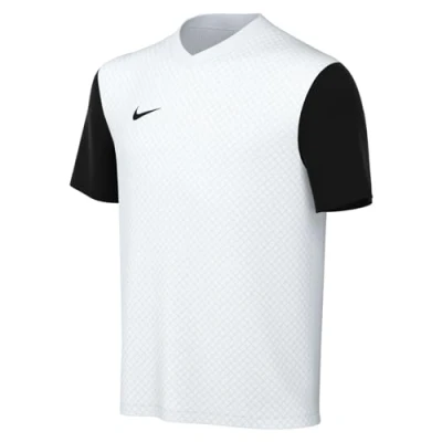 Immagine di Nike Y Nk DF Tiempo Prem II JSY SS in Jersey, Bianco/Nero/Nero, 10 12 Anni Unisex Bambini e Ragazzi