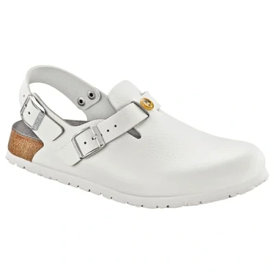Immagine di BIRKENSTOCK ESD Clog Tokio, taglia 43, bianco, normale 061410 43 (576120 576128 576130 576138 576140 576148 576080 576088 576180 57618 5 76280 576288 2570.576080 2570.576088 2570.576120 2570.576128)