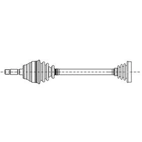 Immagine di METELLI 17 0653 Albero motore / Semiasse 512 84,5 FIAT: Stilo Multi Wagon, Hatchback