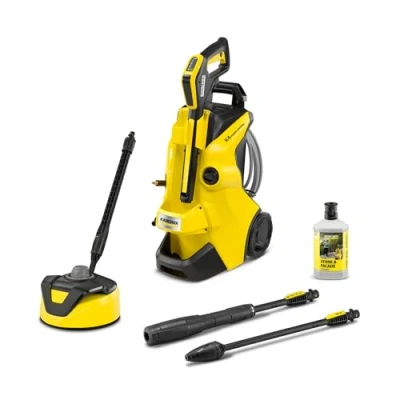 Immagine di Kärcher Idropulitrice K 4 Power Control Flex Home, Pressione 130 bar, Portata 420 l/h, Area di Lavoro 30 m²/h, Incl. Pistola Alta Pressione, Ugello Rotante, Lancia, Lavasuperfici