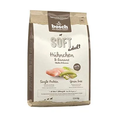 Immagine di bosch HPC Soft Pollo &amp; Banana Crocchette per cane 5 kg (2 x 2,5 kg)