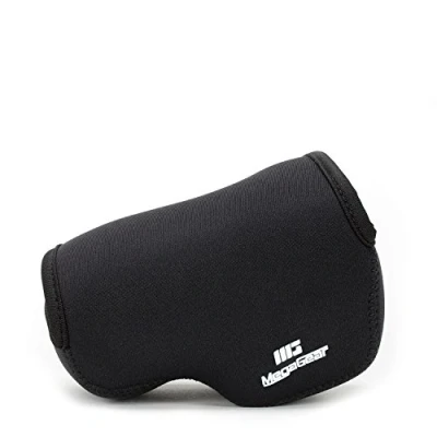 Immagine di MegaGear MG835 Panasonic Lumix DC LX100 II, DMC Ultra Light Custodia in Neoprene per Fotocamera (Nero)