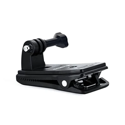 Immagine di Sametop Clip Zaino Supporto di Girevole Veloce Compatibile con Gopro Hero 13, 12, 11, 10, 9, 8, 7, 6, 5, 4, Session, 3+, 3, 2, 1, Max, Hero(2018), DJI Osmo e La Maggior Parte delle Action Cam