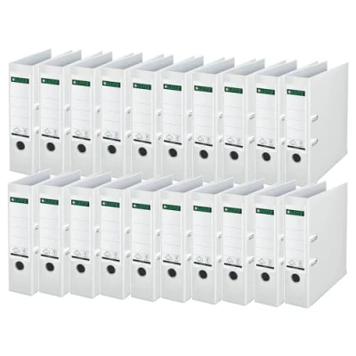 Immagine di Leitz Raccoglitore 1010 DIN A4 Larghezza dorso: 80 mm Bianco 2 archetti 10105001