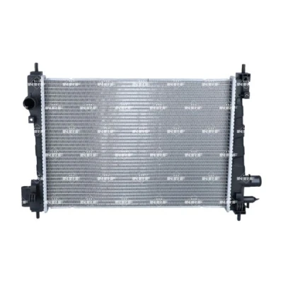 Immagine di NRF 550121 Radiatore motore Alluminio 520 368 16 Alette di raffreddamento saldate