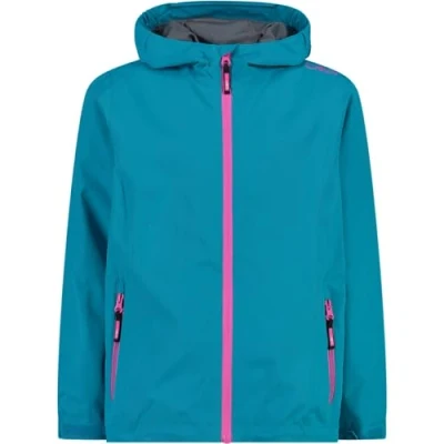 Immagine di CMP Giacca Pioggia In Poliestere Antistrappo Da Bambini, Unisex Bambini e ragazzi, Hawaian, 140