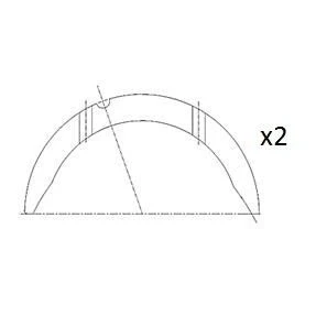 Immagine di FAI AutoParts BT3008 STD Spessore di registro, Albero a gomito RENAULT: CLIO 2, Modus / Grand Modus, TWINGO NISSAN: MICRA 3, Qashqai 2