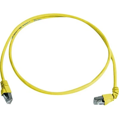 Immagine di Telegärtner L00002A0179 RJ45 cavo di rete, patch CAT 6A S/FTP 3.00 m Giallo Ritardante fiamma, Privo alogeni 1 pz.
