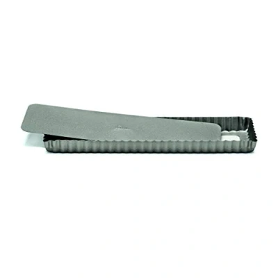 Immagine di Patisse Pie Dish Rectangular Carat Removable Bottom 35 x 11 cm