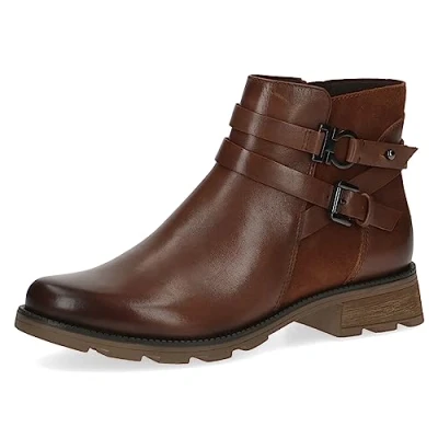 Immagine di CAPRICE 9 25429 41, Stivaletti piatti con lacci Donna, Marrone (Cognac Comb), 38 EU