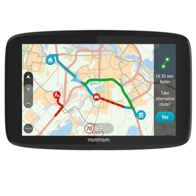 Immagine di TomTom Navigatore Satellitare per Auto GO 620 (6 Pollici, Aggiornamenti da Wi Fi, Mappe del Mondo, info traffico in tempo reale, Tutor e Autovelox, Schermo Capacitivo) [Ricondizionato]