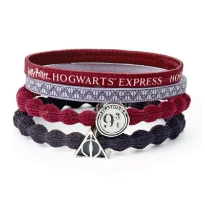 Immagine di The Carat Shop Set di fasce per capelli ufficiali Harry Potter Platform 9 3/4 &amp; Deathly Hallows