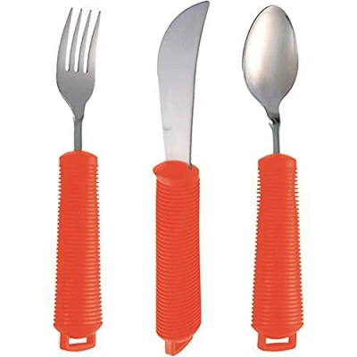 Immagine di Able2 PO4200 Set di posate, colore: Rosso