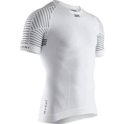 Immagine di X Bionic Invent 4.0 Maglia Termica Uomo Manica Corta a Compressione Alte Prestazioni per Running, Sci, Ciclismo, Fitness e Sport Invernali, Bianco, S