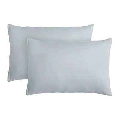 Immagine di Komfortec Set di 2 federe 40 x 60 cm, in microfibra spazzolata, con chiusura lampo, traspiranti e morbide, colore grigio
