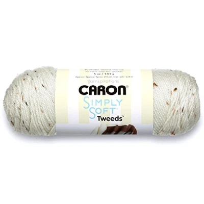 Immagine di CARON SIMPLY SOFT TWEEDS 141G BIANCO