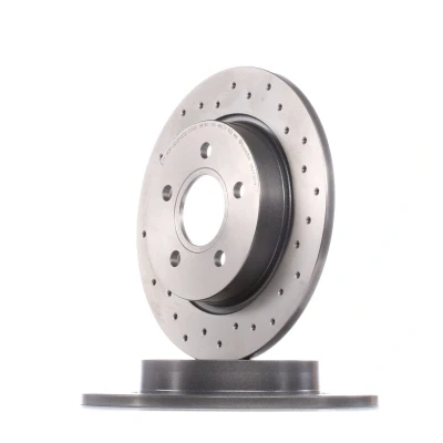 Immagine di BREMBO XTRA LINE 08.A725.1X Disco freno 271 11 5 pieno, forato rivestito FORD: FOCUS 3, Mk3 Van / Station Wagon, 3 Turnier