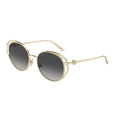 Immagine di Jimmy Choo Occhiali da sole Pale goldcoloured, Donna, Taglia: 53, gold/coloured