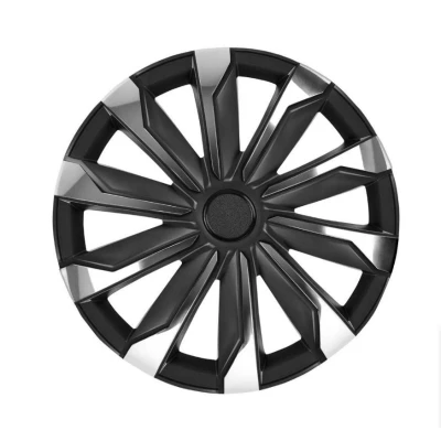 Immagine di AutoStyle Set PP 5485CB Copricerchi 15Inch cromo/nero